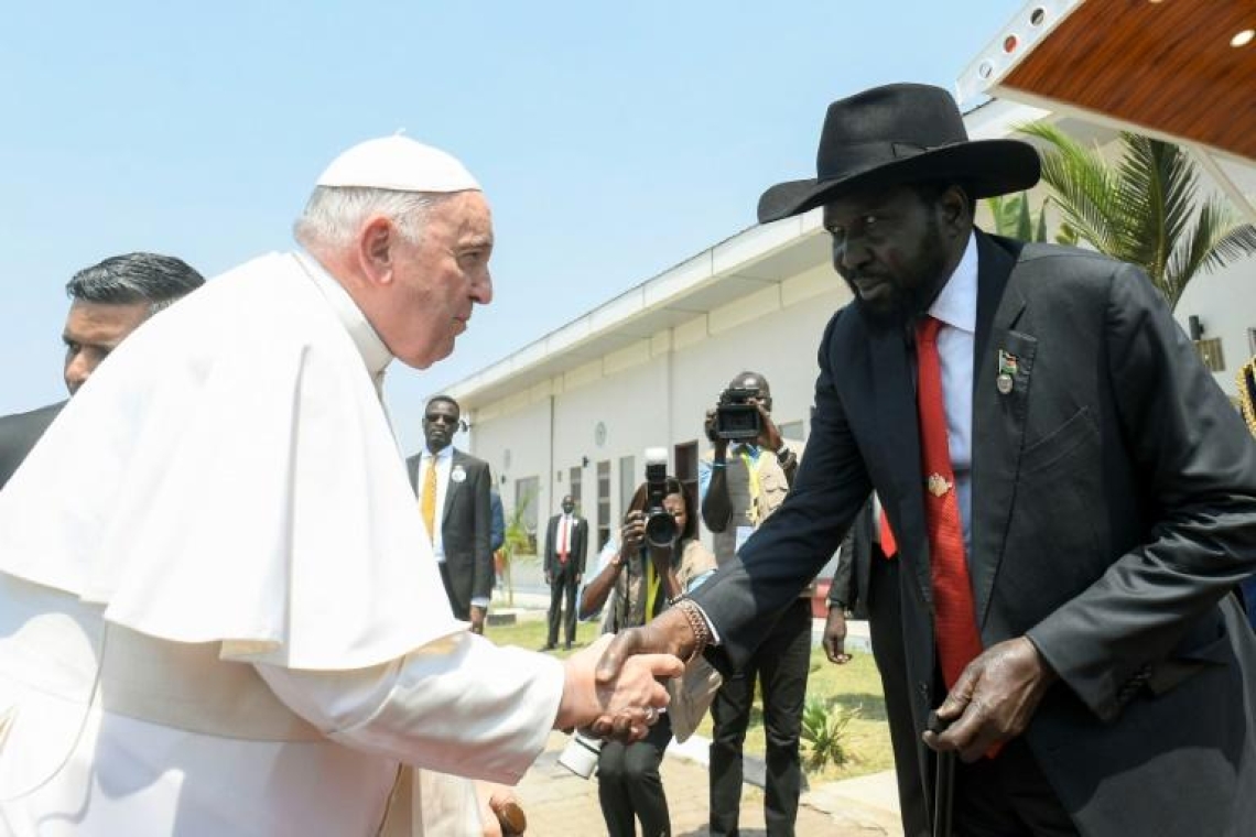 Le pape François a achevé sa visite au Soudan du Sud et réitéré son appel à rejeter la violence