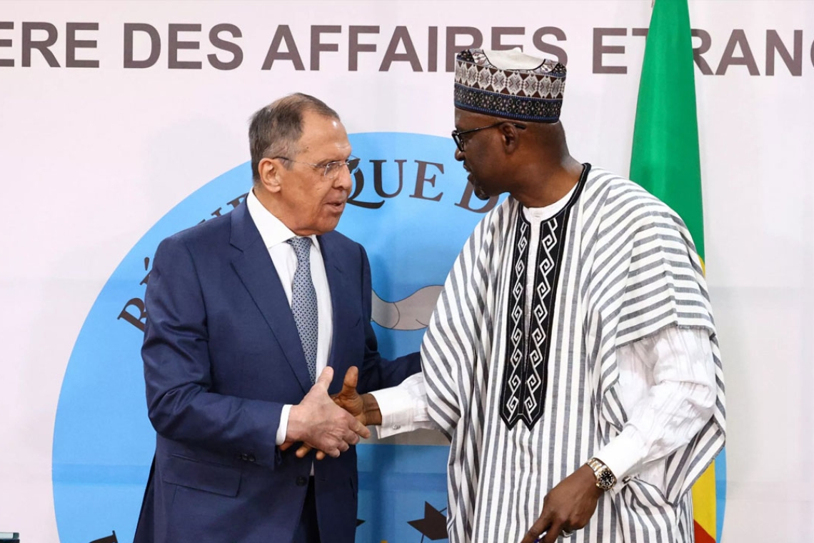 Jihadisme au Sahel et dans le Golfe de Guinée: Lavrov promet une aide russe aux pays concernés