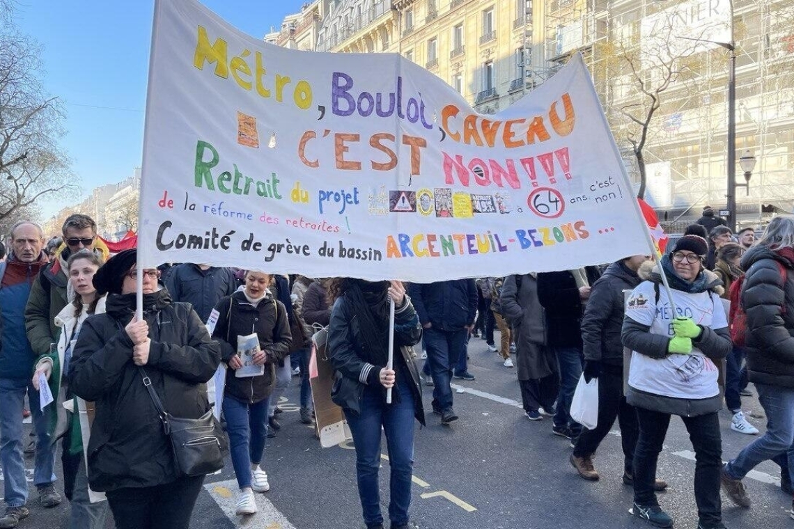 France: baisse de la mobilisation contre la réforme des retraites, selon les premiers chiffres