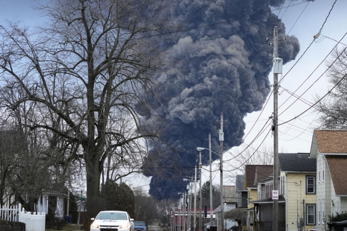 États-Unis: des habitants de l'Ohio craignent une pollution chimique majeure