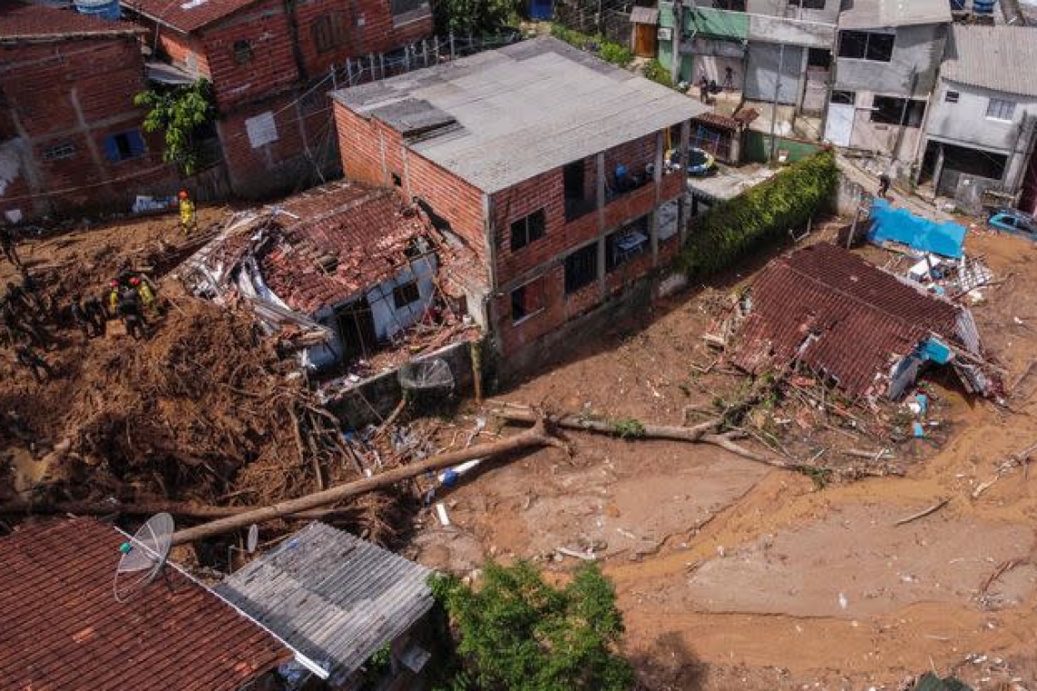 Brésil : Au moins 48 morts après des pluies diluviennes sur la région de Sao Paulo