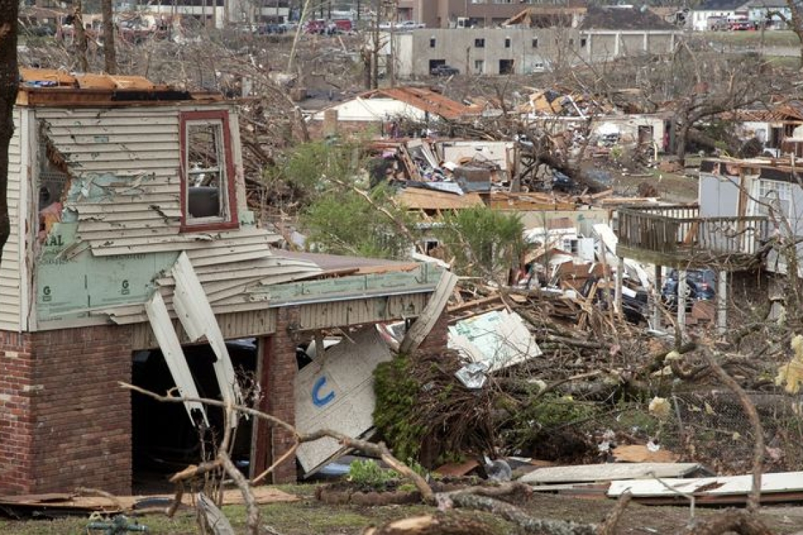 États-Unis :  Le bilan s'alourdit à 24 morts après des tornades et des violentes tempêtes 