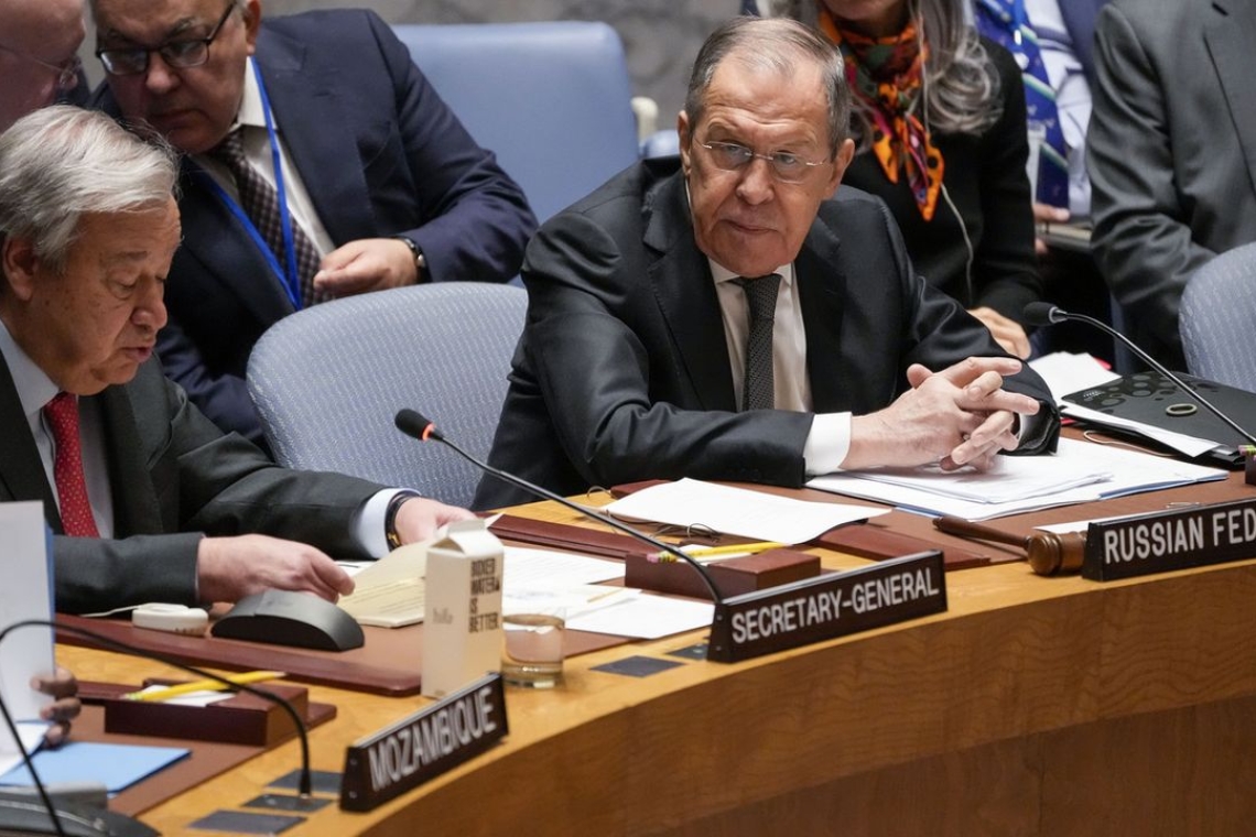 Devant Lavrov,  l'ambassadrice américaine à l’ONU réclame la libération d’Evan Gershkovich