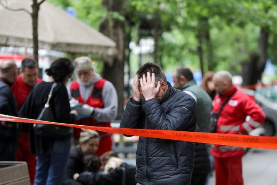 Fusillade dans une école en Serbie : un adolescent tue huit enfants et un gardie