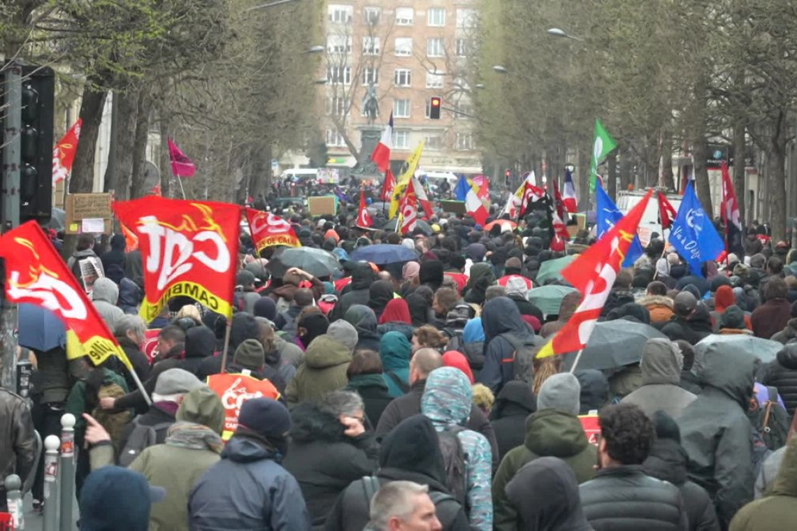 Réforme des retraites: l'État français a été condamné pour avoir fiché des manifestants à Lille