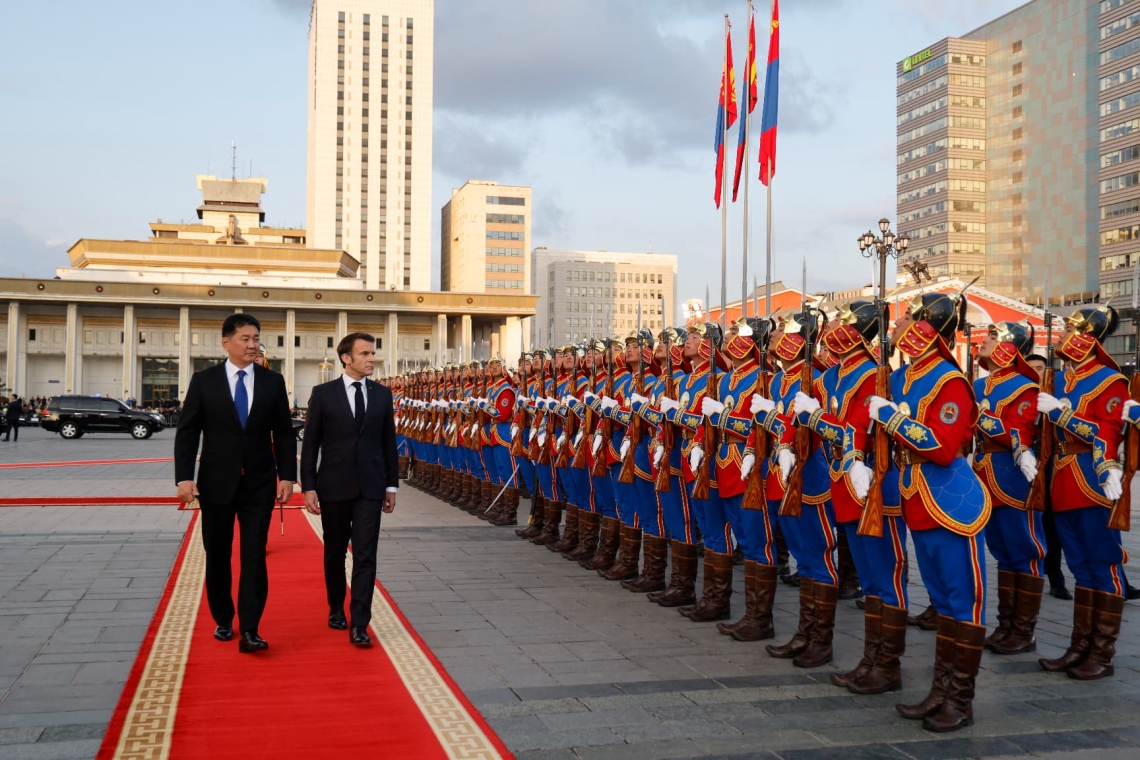 Mongolie: Le président français Emmanuel Macron effectue sa première visite dans le pays