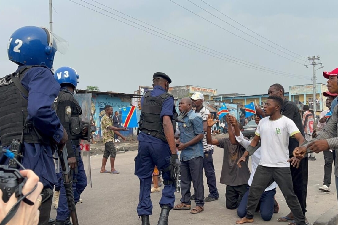 RDC:  Des militants tués en marge d'une protestation des de l'opposition selon le MLP