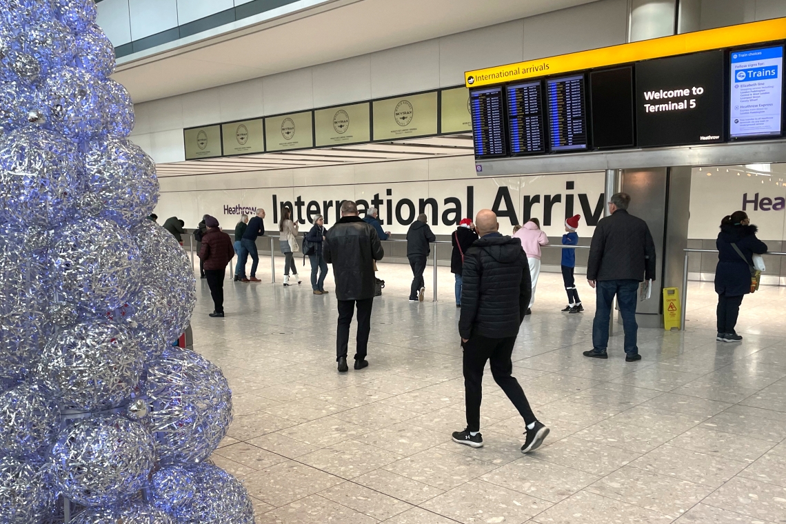 Importants retards à l'arrivée aux aéroports britanniques en raison d'un bug informatique