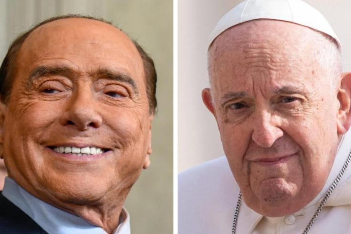 Décès de Silvio Berlusconi : le pape a également salué le "tempérament énergique" du défunt