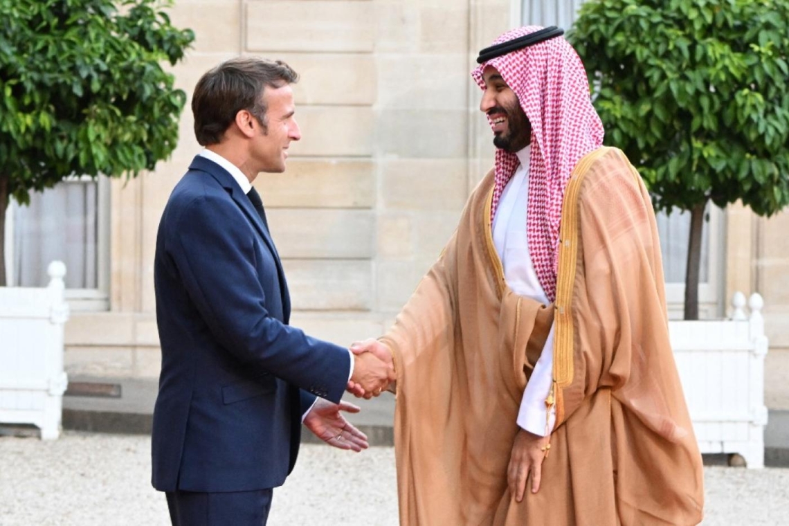 Paris : le prince héritier d’Arabie saoudite en visite officielle en France