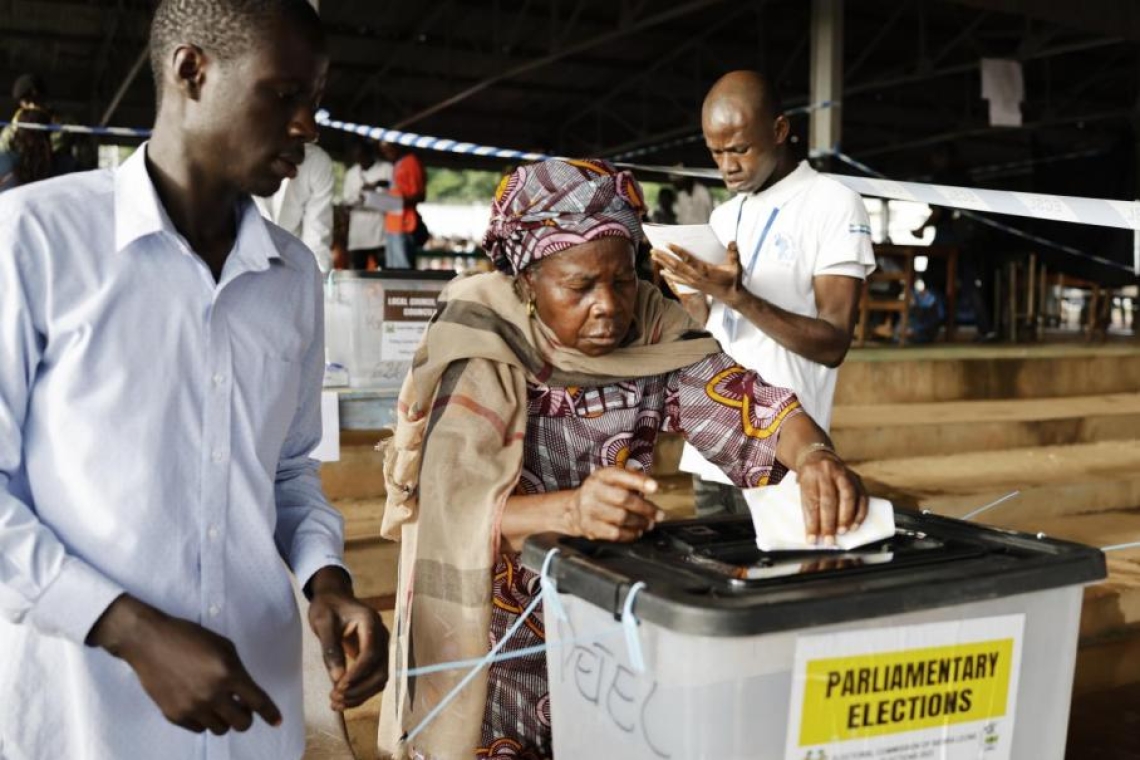 Sierra-Leone: Les citoyens vont élire leur président ce samedi