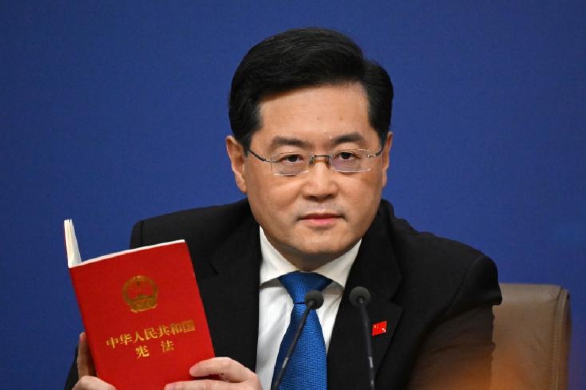 Chine : le ministre des Affaires étrangères Qin Gang relevé de ses fonctions