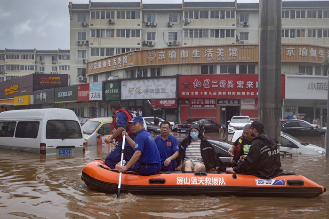 Déluge à Pékin et sa région: au moins 20 morts et 19 disparus