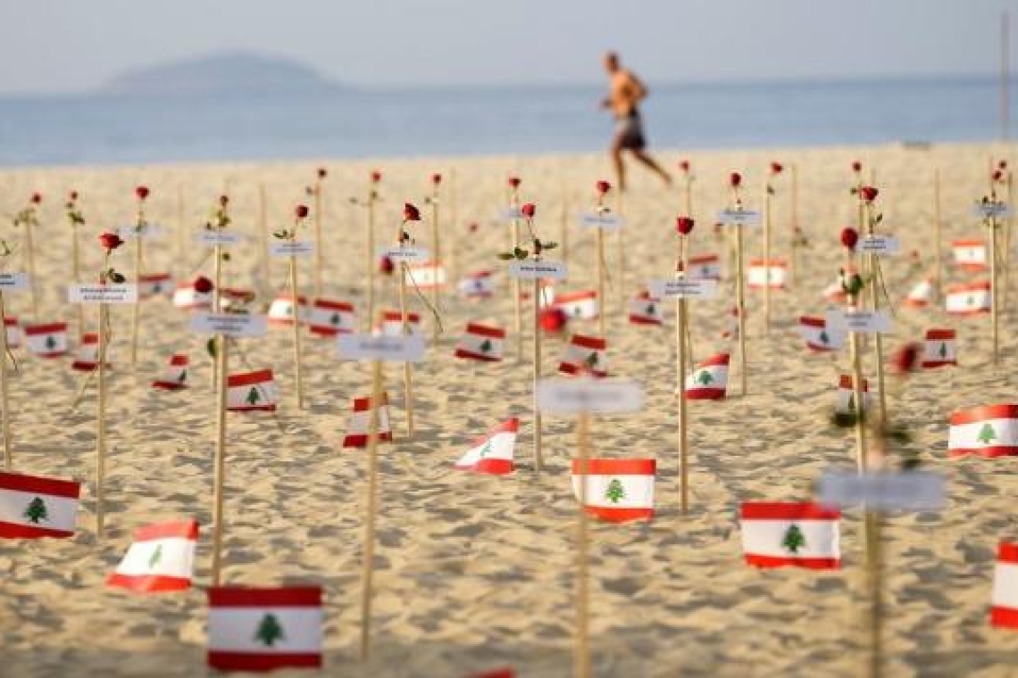 Le Liban a commémoré l'explosion au port de Beyrouth sans grand espoir de justice