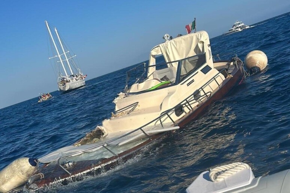 ! - Accident entre un petit bateau et un yacht en Italie: une  Américaine tuée