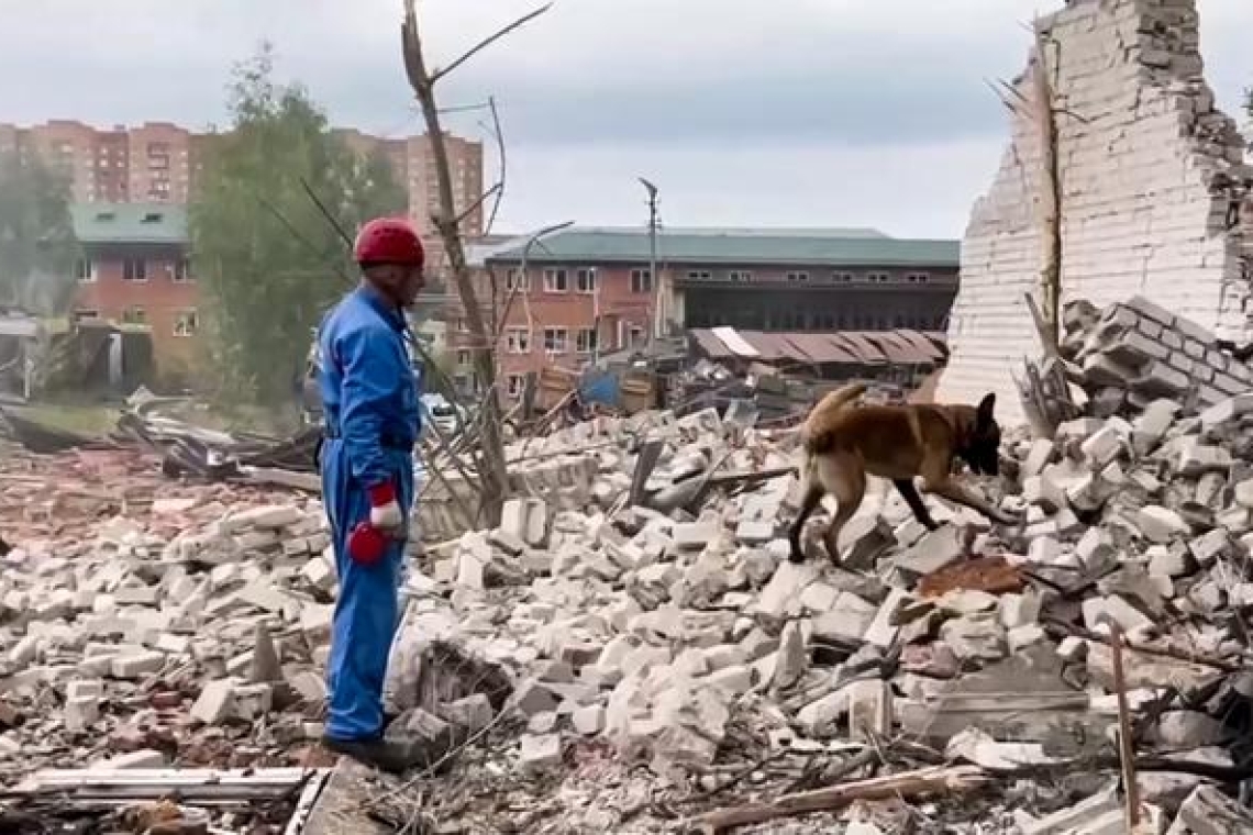 Explosion d'une usine en Russie: au moins douze personnes disparues, selon les autorités