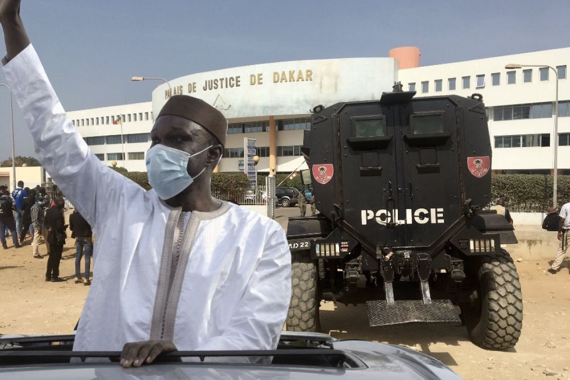 Le sort d'Ousmane Sonko entre les mains du tribunal de Dakar 