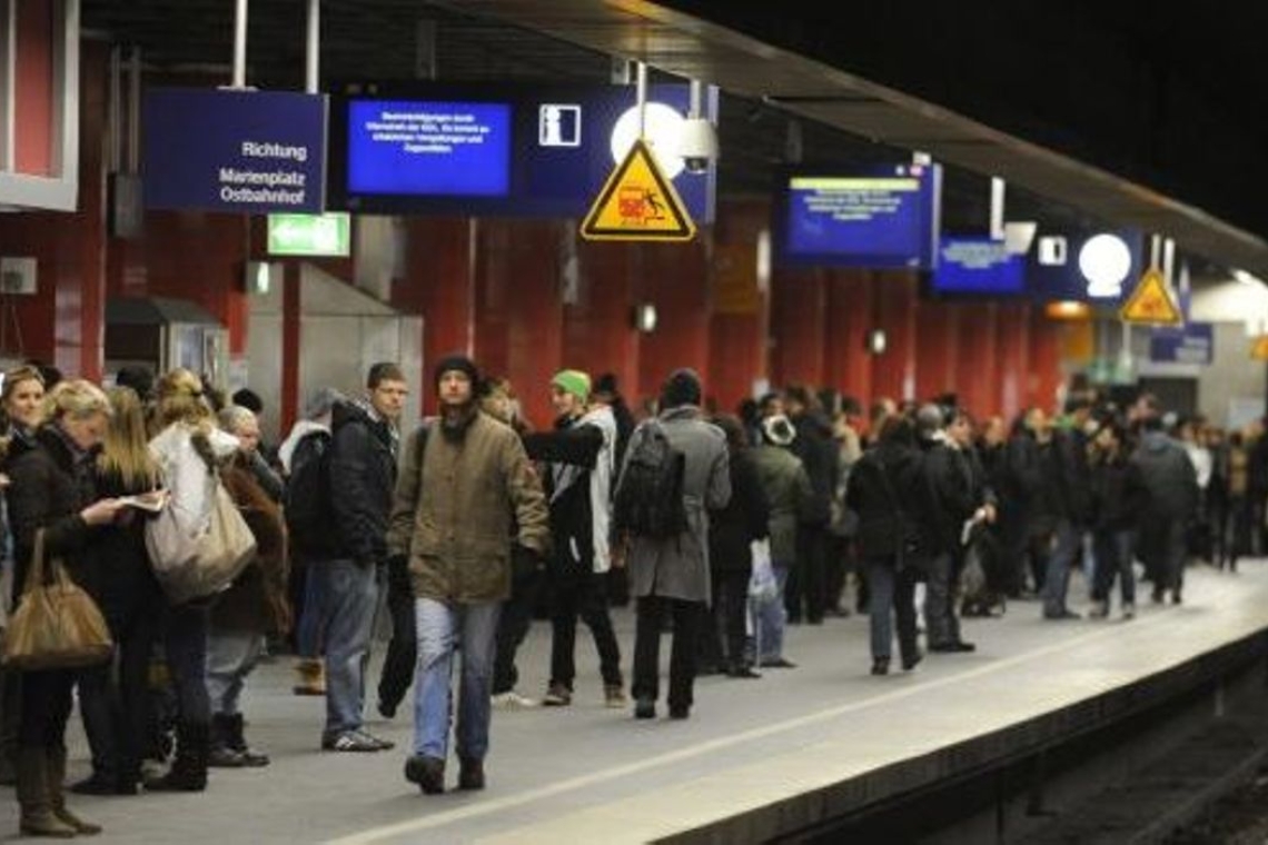 Grève  des conducteurs de train en Allemagne