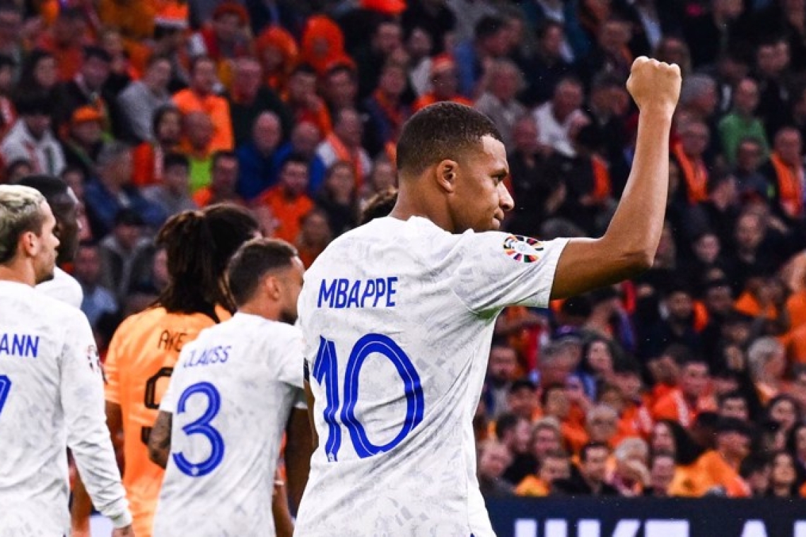 Les Bleus qualifiés pour les quarts de l'Euro 2024 face à la Belgique