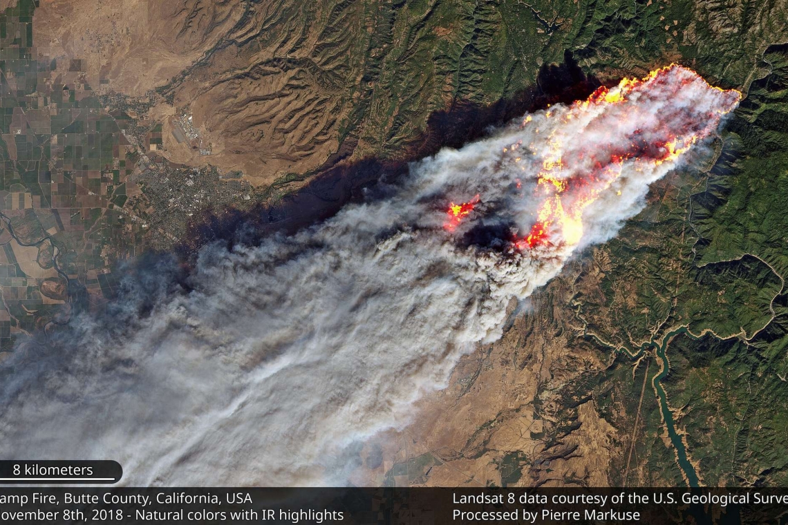 Incendies en Californie : La menace s'intensifie avec des températures record