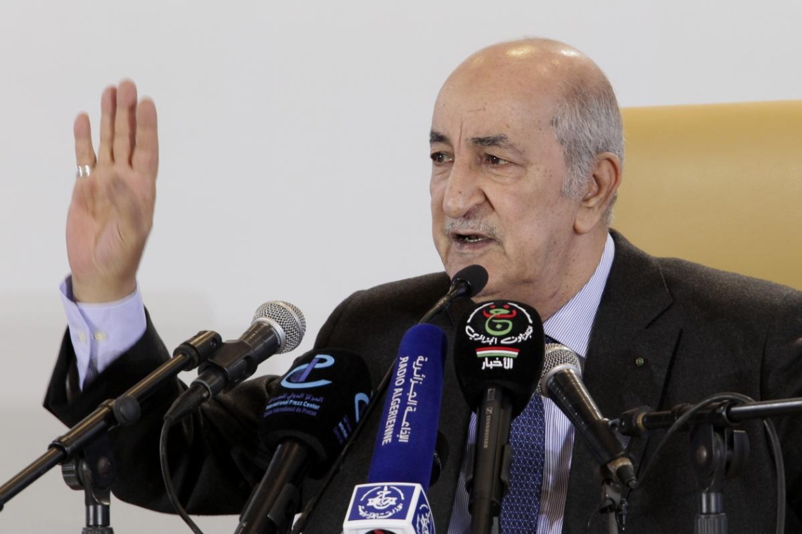 Algérie : Abdelmadjid Tebboune candidat à un second mandat présidentiel