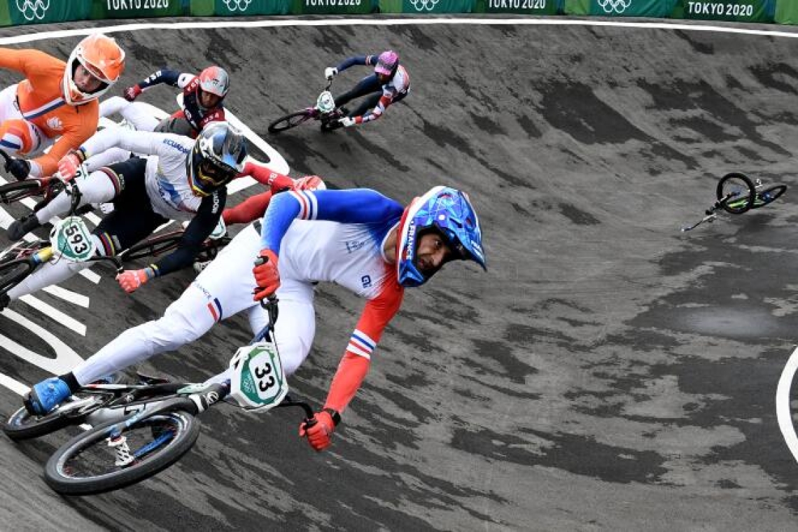 JO de Paris 2024 : BMX - Un triplé historique pour la France avec Joris Daudet, Sylvain André et Romain Mahieu