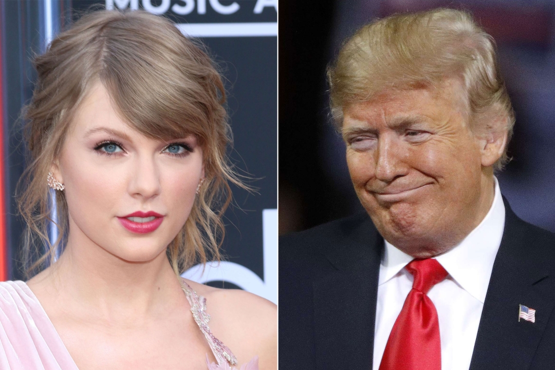 États-Unis : Donald Trump Partage des Images Retouchées Suggérant que Taylor Swift le Soutient