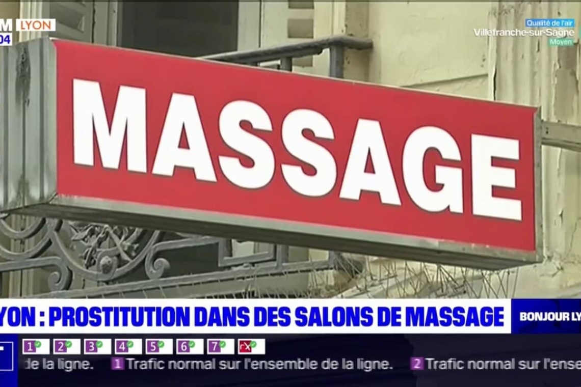 Scandale à Lyon : un salon de massage démasqué comme réseau de prostitution