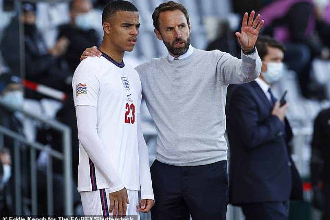 OMONDO SPORT - Gareth Southgate écarte Mason Greenwood de l'équipe nationale anglaise