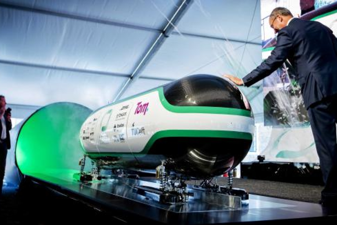 Omondo Innovation - Premier lancement prometteur d’une capsule hyperloop aux Pays-Bas