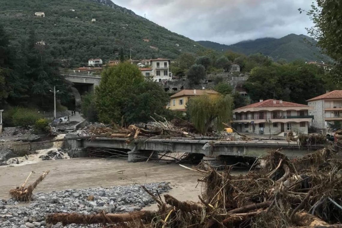 OMONDO SOLIDARITÉ - Tempête Alex : Monaco contribue à la reconstruction des vallées sinistrées