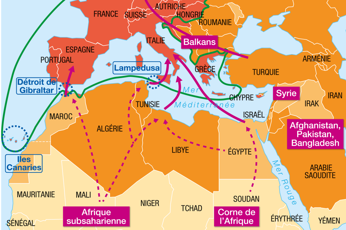 Omondo les grands débats - Les migrations en Europe : le psychodrame d'un continent sous-peuplé