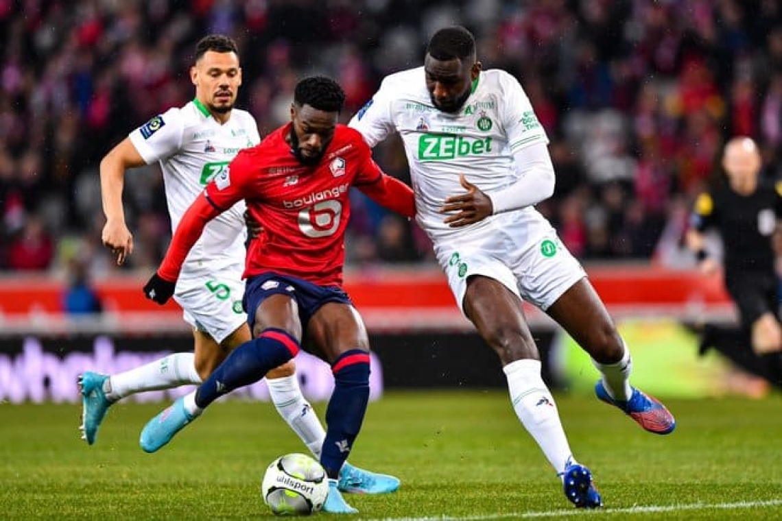 OMONDO SPORT - Saint-Etienne renouvelle avec la victoire en ligue 1 en surprisant lille