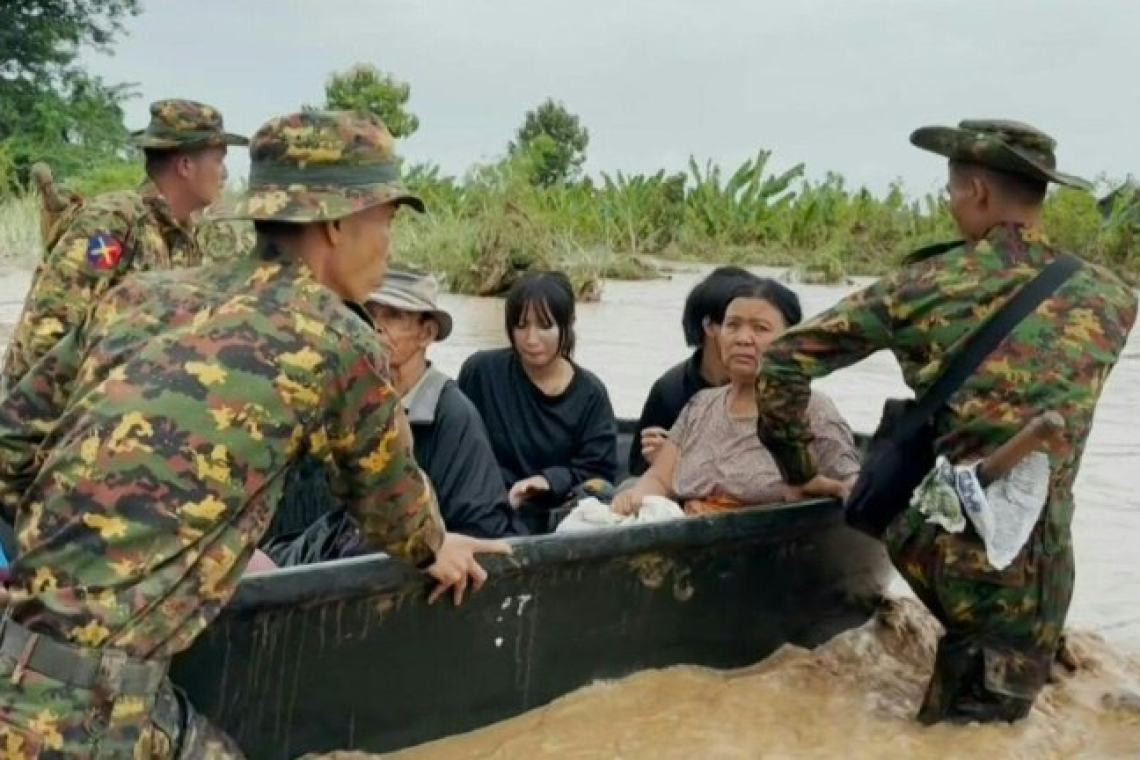 OMONDO INTERNATIONAL - La junte birmane demande de l'aide étrangère face aux inondations meurtrières