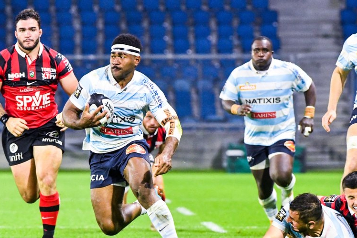 OMONDO SPORT - Top 14 : Vinaya Habosi, ailier du Racing 92, sort de garde à vue