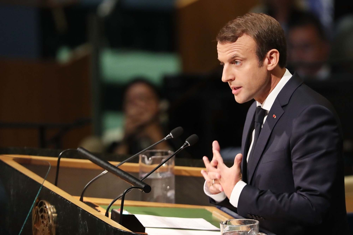  OMONDO SOCIÉTÉ - Emmanuel Macron hué lors d'un discours sur les attaques du 7 octobre