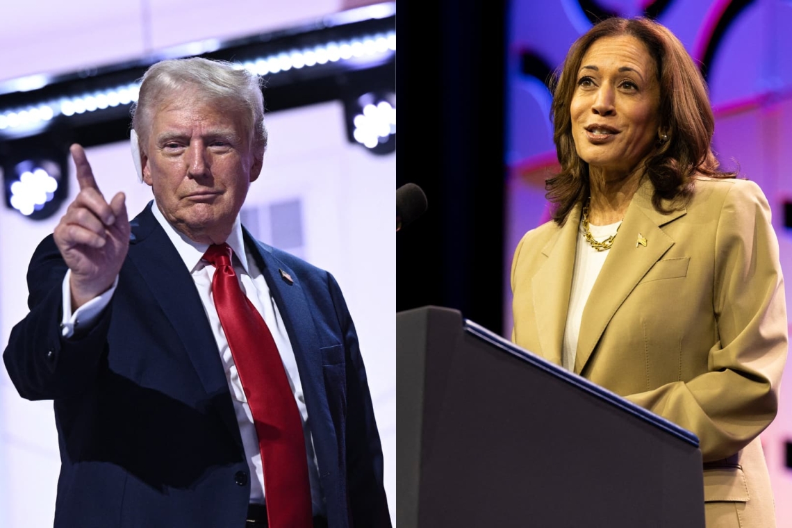 OMONDO USA - Sondage choc : Harris devance Trump pour 2024