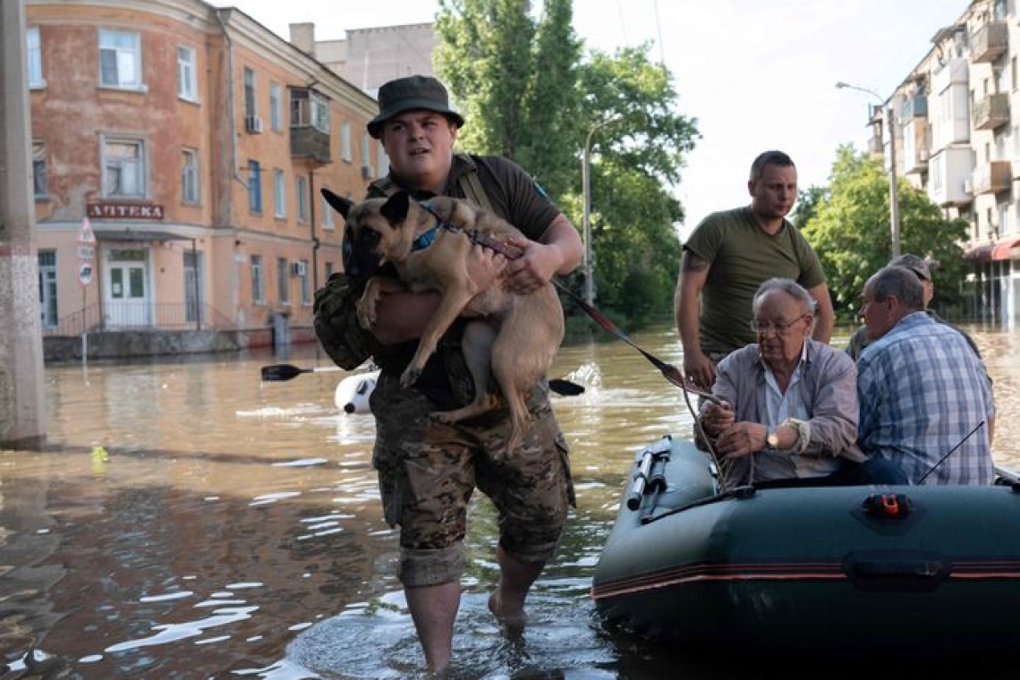 OMONDO ENVIRONNEMENT - Ukraine : Barrage endommagé par une frappe russe, risque d’inondations pour les localités voisines