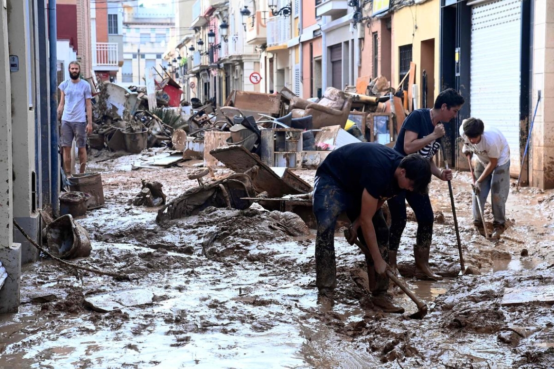 OMONDO ENVIRONNEMENT - Inondations en Espagne : des zones de la Catalogne et de l'Andalousie placées en alerte rouge