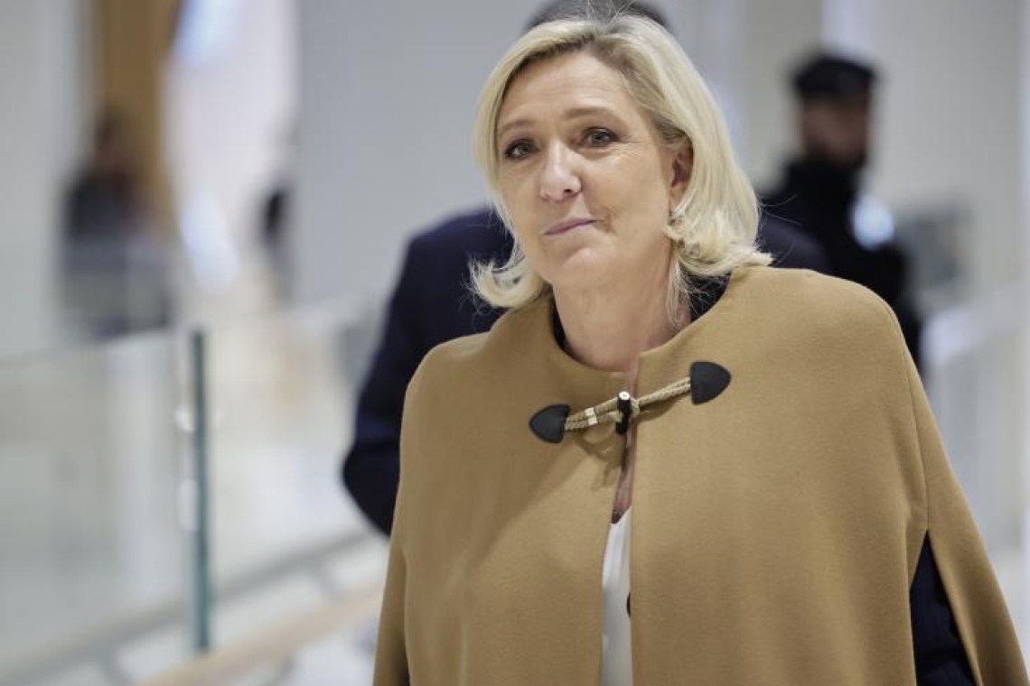 OMONDO POLITIQUE - Marine Le Pen dénonce une volonté de «l'exclure de la vie politique» après la peine d'inéligibilité requise contre elle