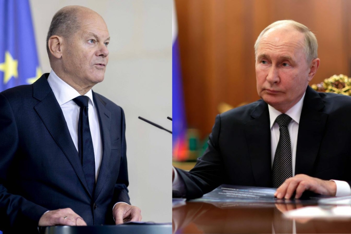 OMONDO INTERNATIONAL - Guerre en Ukraine : Scholz et Poutine se sont entretenus pour la première fois depuis deux ans