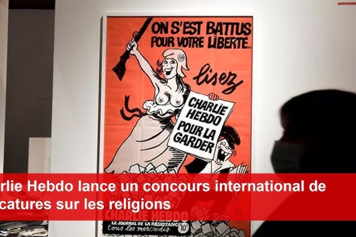 OMONDO CULTURE - Charlie Hebdo lance un concours international de caricatures sur les religions