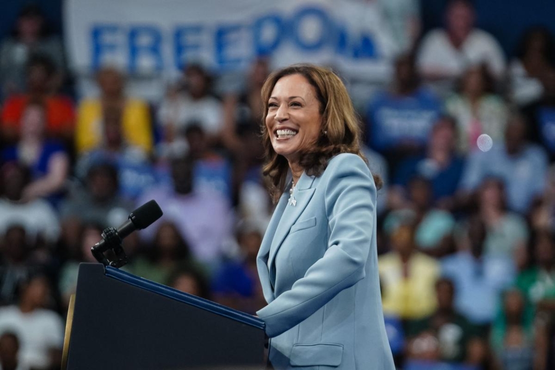 Kamala Harris plébiscitée par les électeurs démocrates pour la présidentielle de 2028