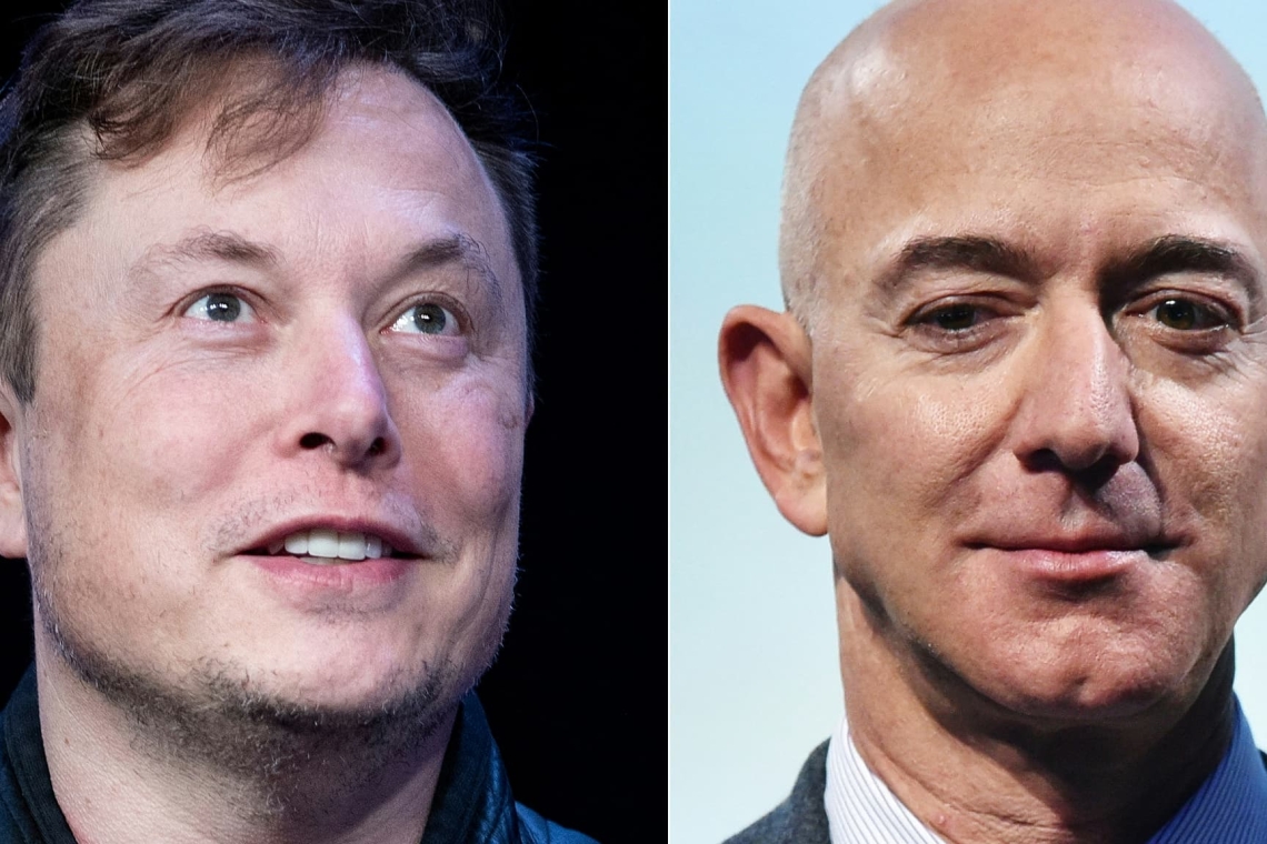 Confrontation sur les réseaux sociaux : Elon Musk et Jeff Bezos s'affrontent au sujet d'une rumeur concernant Donald Trump