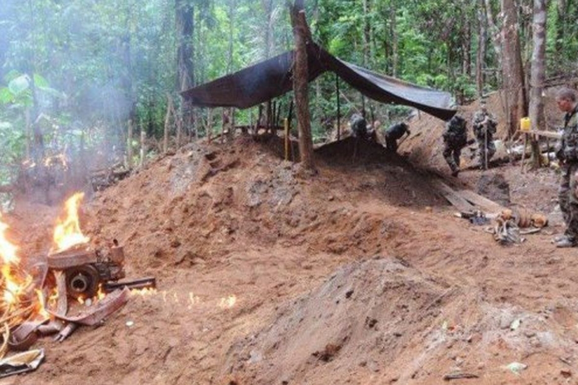 OMONDO ENVIRONNEMENT - Guyane : démantèlement massif de sites d'orpaillage illégal