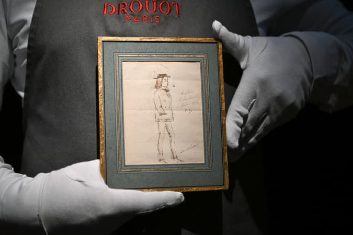 OMONDO CULTURE - Un dessin de Verlaine représentant Rimbaud vendu 585.000 euros aux enchères