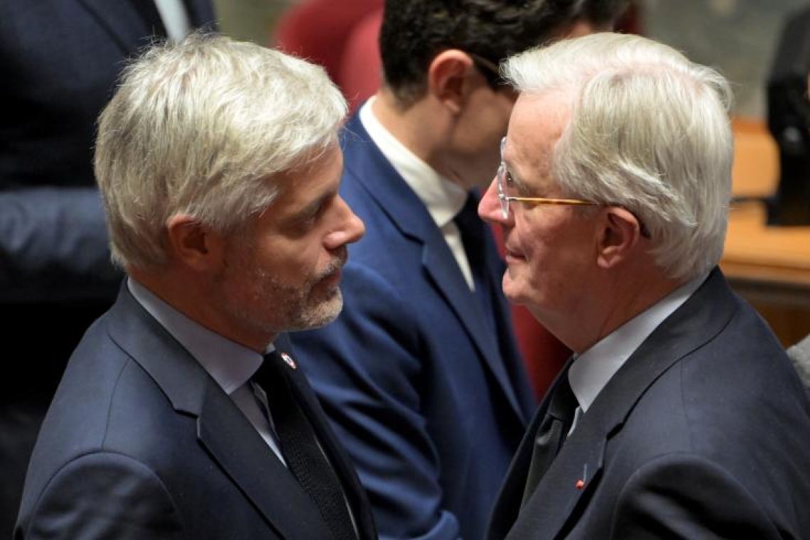 Censure : «Notre engagement en septembre ne valait que pour Michel Barnier», prévient Laurent Wauquiez