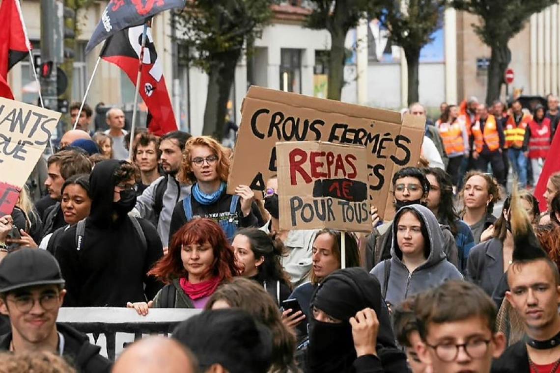 La France en souffrance : des milliers de manifestants dans les rues pour défendre le pouvoir d'achat