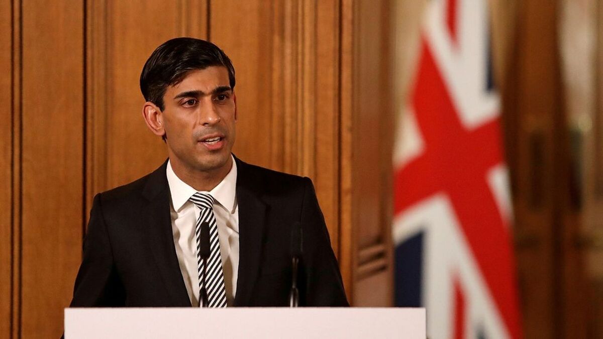FILE PHOTO: Britain's Chancellor of the Exchequer Rishi Sunak speaks at a news conference on the ongoing coronavirus outbreak, London, Britain, March 17, 2020. Matt Dunham/Pool via REUTERS/File Photo