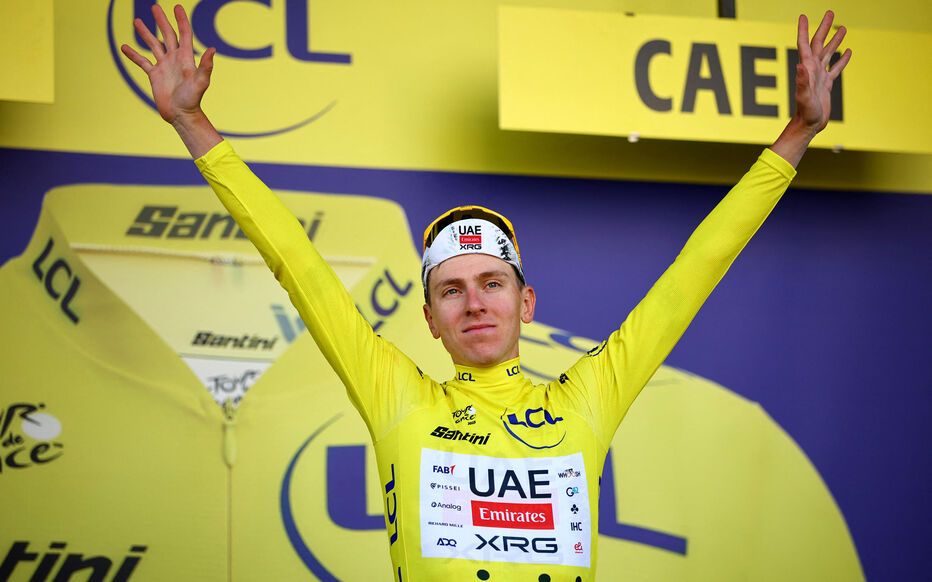 Pogacar solide en jaune, Vauquelin perd une place... Le classement général après la 16e étape